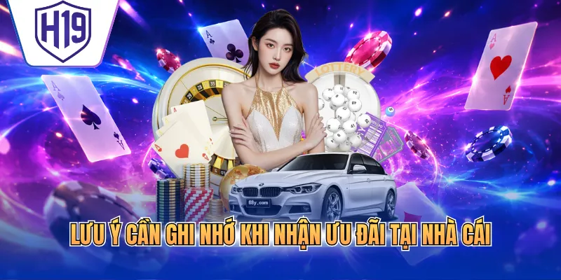 Lưu ý cần ghi nhớ khi nhận ưu đãi tại nhà cái